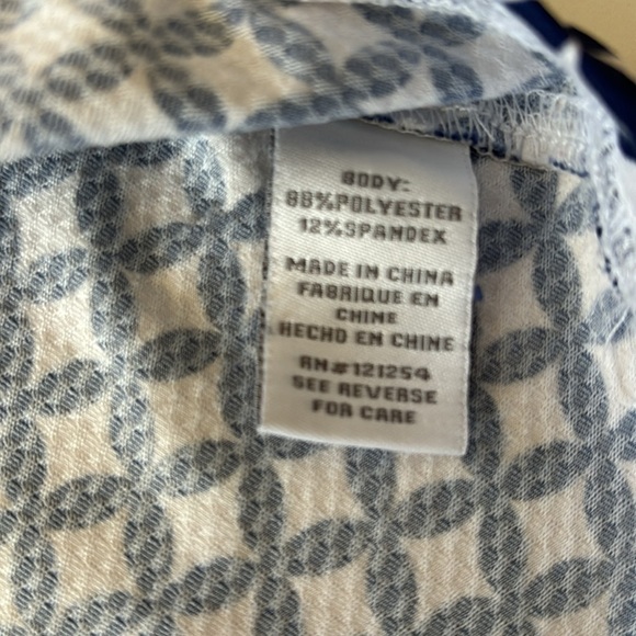 Jofit Navy Tank with Hot Pink Trim - Picture 3 of 4